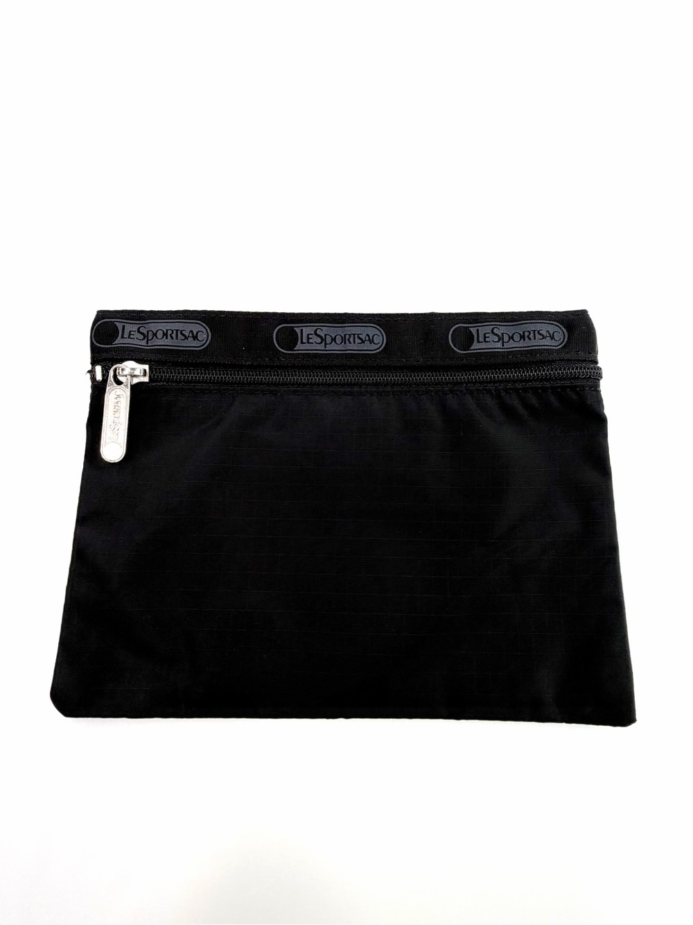 Lesportsac Black Nylon Multiuse Zip Pouch